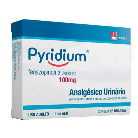 pyridium é antiinflamatório